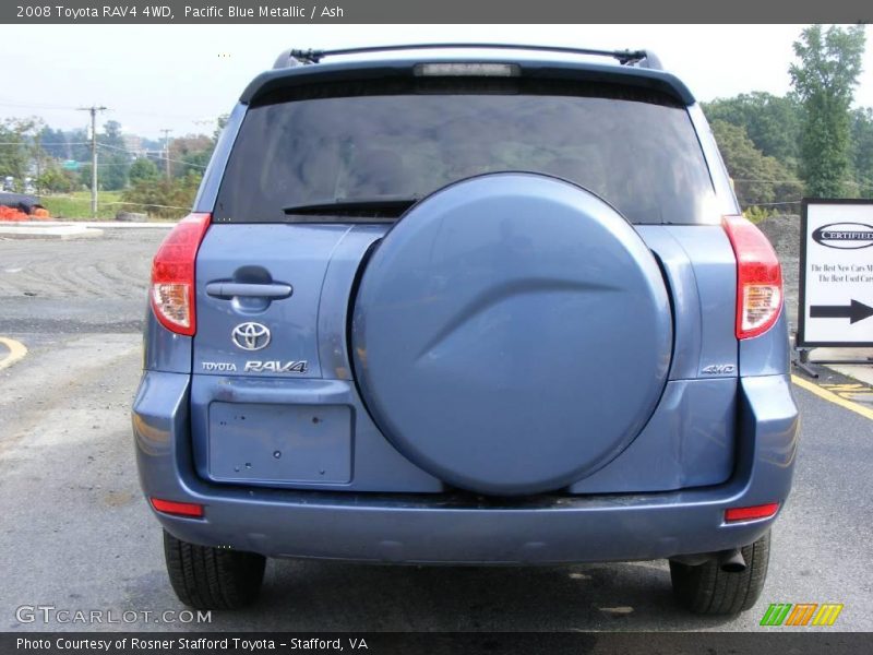 Pacific Blue Metallic / Ash 2008 Toyota RAV4 4WD