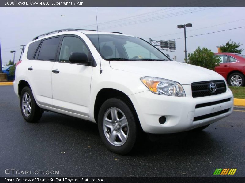 Super White / Ash 2008 Toyota RAV4 4WD