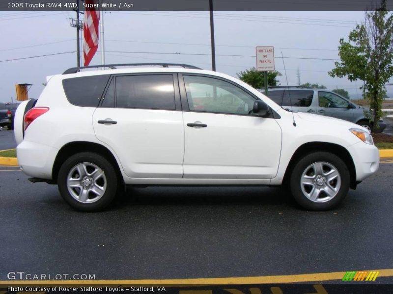Super White / Ash 2008 Toyota RAV4 4WD