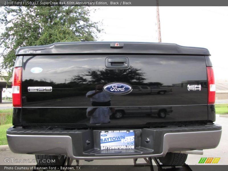 Black / Black 2008 Ford F150 XLT SuperCrew 4x4 60th Anniversary Edition