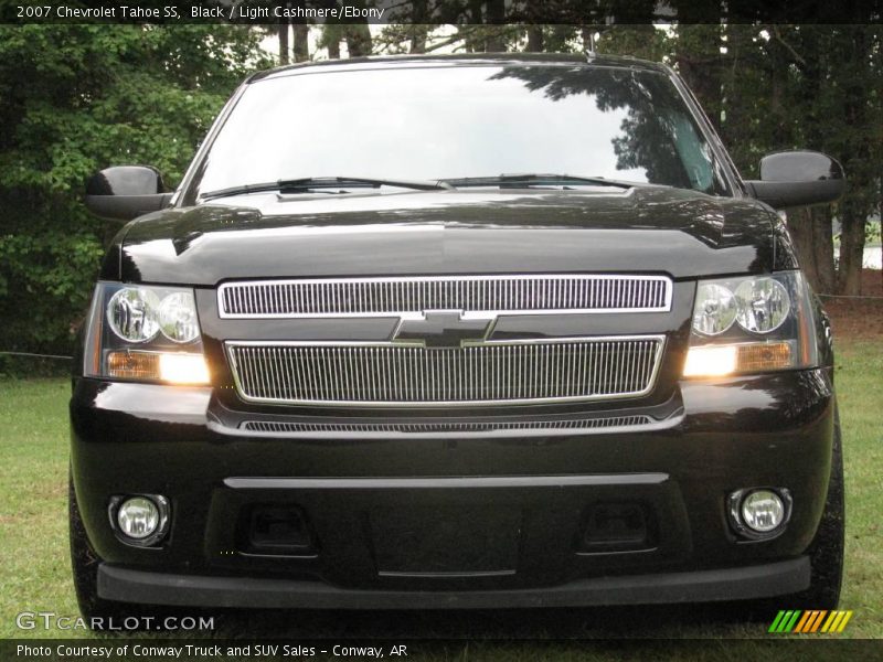 Black / Light Cashmere/Ebony 2007 Chevrolet Tahoe SS