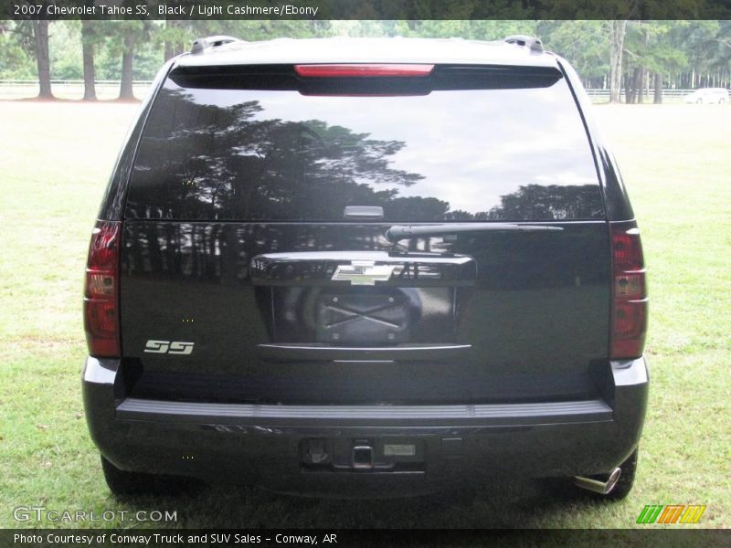 Black / Light Cashmere/Ebony 2007 Chevrolet Tahoe SS