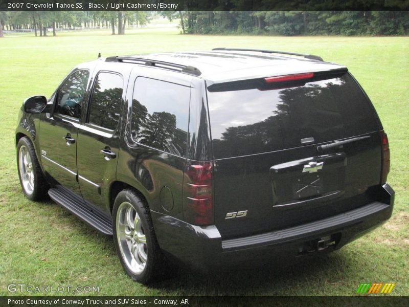 Black / Light Cashmere/Ebony 2007 Chevrolet Tahoe SS