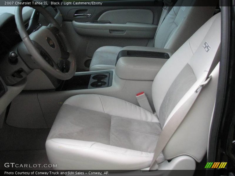 Black / Light Cashmere/Ebony 2007 Chevrolet Tahoe SS