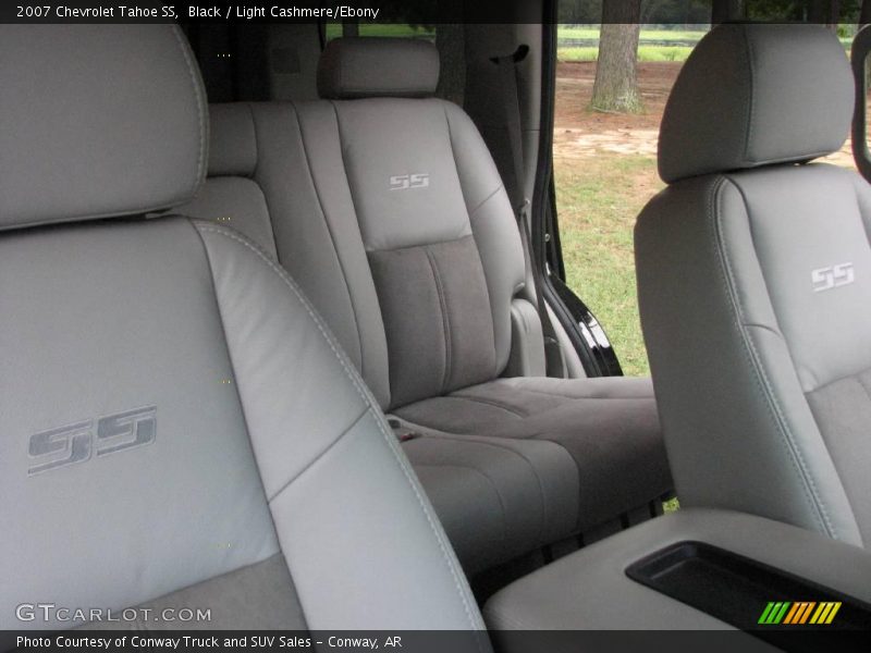 Black / Light Cashmere/Ebony 2007 Chevrolet Tahoe SS