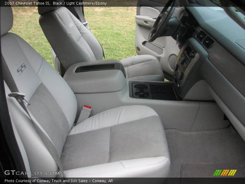 Black / Light Cashmere/Ebony 2007 Chevrolet Tahoe SS