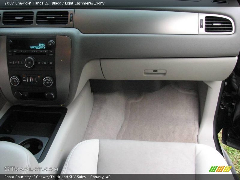 Black / Light Cashmere/Ebony 2007 Chevrolet Tahoe SS