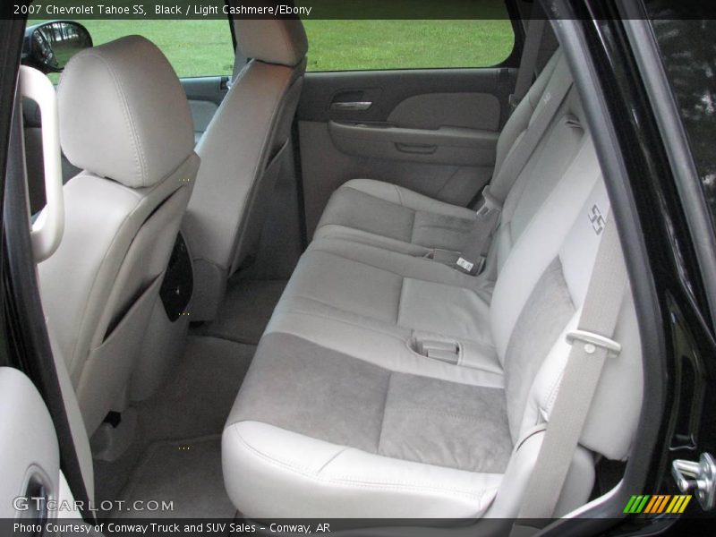 Black / Light Cashmere/Ebony 2007 Chevrolet Tahoe SS