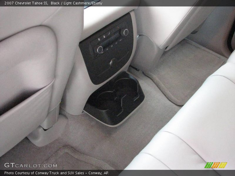 Black / Light Cashmere/Ebony 2007 Chevrolet Tahoe SS