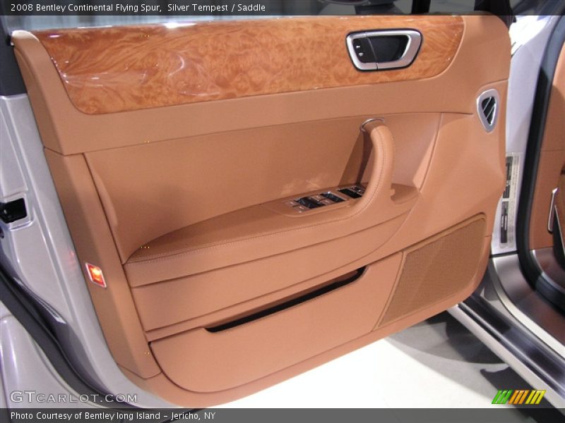 Silver Tempest / Saddle 2008 Bentley Continental Flying Spur