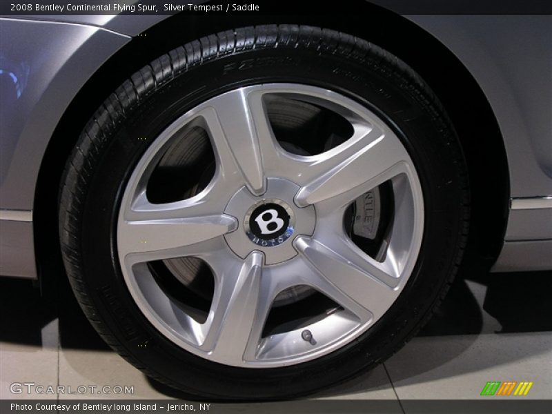 Silver Tempest / Saddle 2008 Bentley Continental Flying Spur