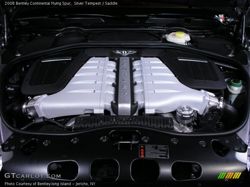 Silver Tempest / Saddle 2008 Bentley Continental Flying Spur