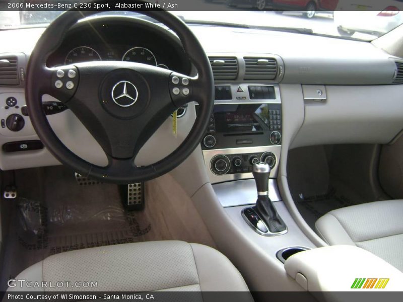 Alabaster White / Ash 2006 Mercedes-Benz C 230 Sport