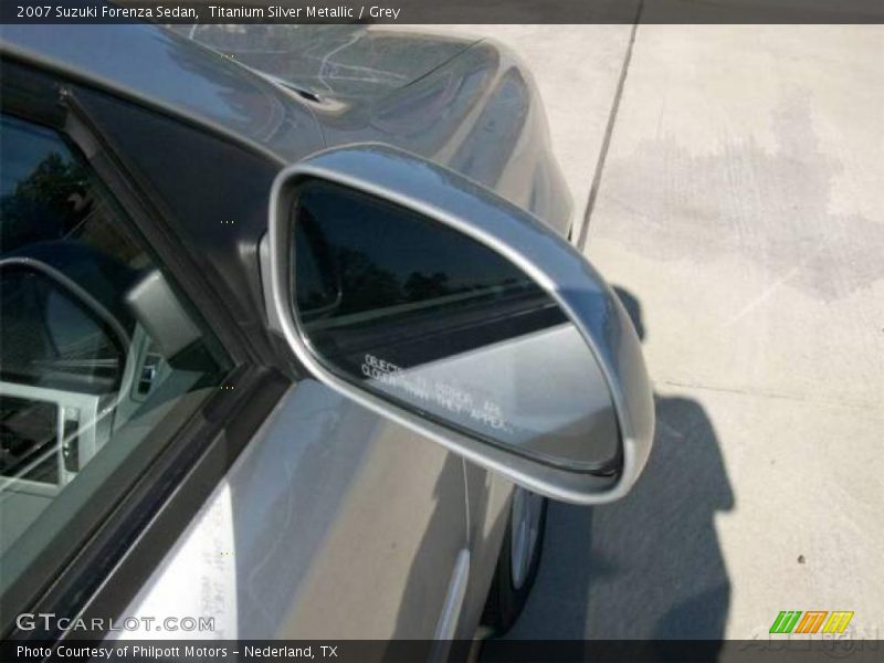 Titanium Silver Metallic / Grey 2007 Suzuki Forenza Sedan