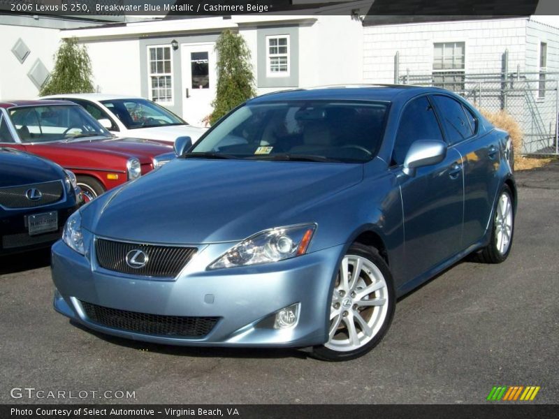 Breakwater Blue Metallic / Cashmere Beige 2006 Lexus IS 250
