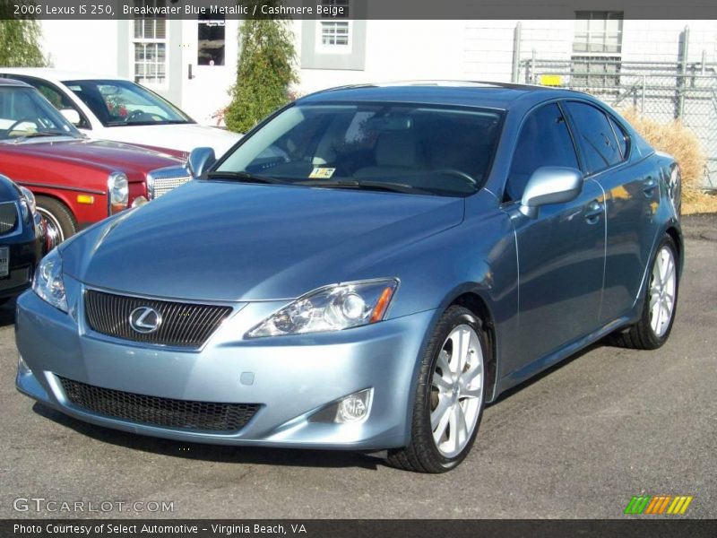 Breakwater Blue Metallic / Cashmere Beige 2006 Lexus IS 250