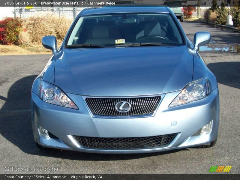 Breakwater Blue Metallic / Cashmere Beige 2006 Lexus IS 250