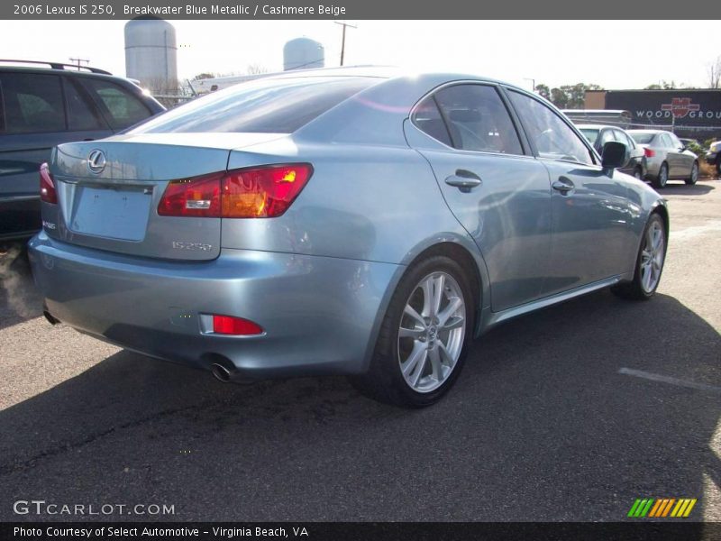 Breakwater Blue Metallic / Cashmere Beige 2006 Lexus IS 250
