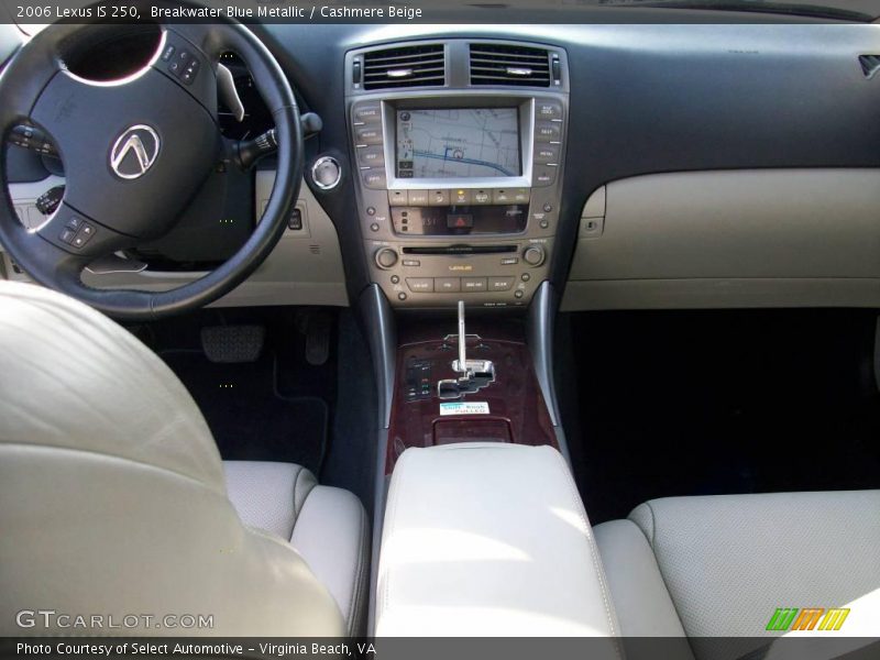 Breakwater Blue Metallic / Cashmere Beige 2006 Lexus IS 250