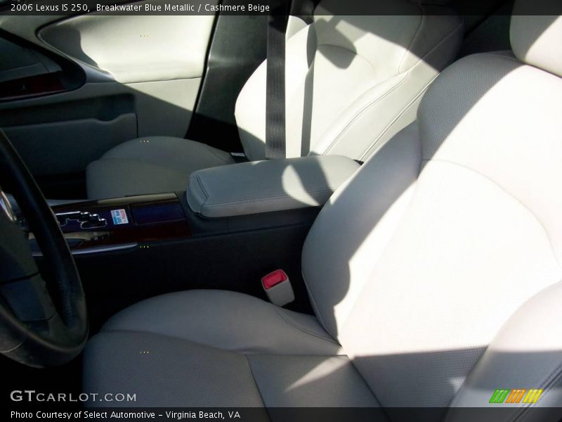 Breakwater Blue Metallic / Cashmere Beige 2006 Lexus IS 250