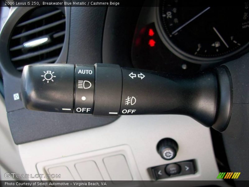 Breakwater Blue Metallic / Cashmere Beige 2006 Lexus IS 250