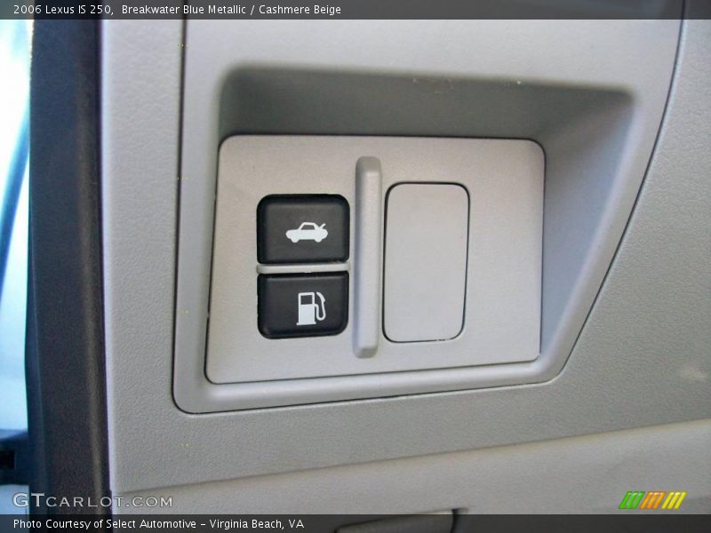 Breakwater Blue Metallic / Cashmere Beige 2006 Lexus IS 250