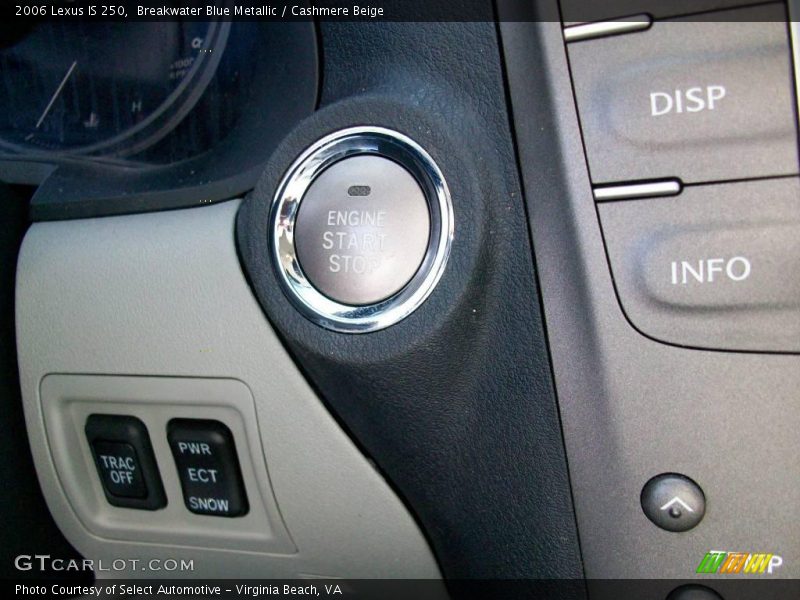 Breakwater Blue Metallic / Cashmere Beige 2006 Lexus IS 250