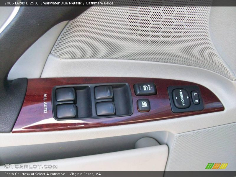 Breakwater Blue Metallic / Cashmere Beige 2006 Lexus IS 250