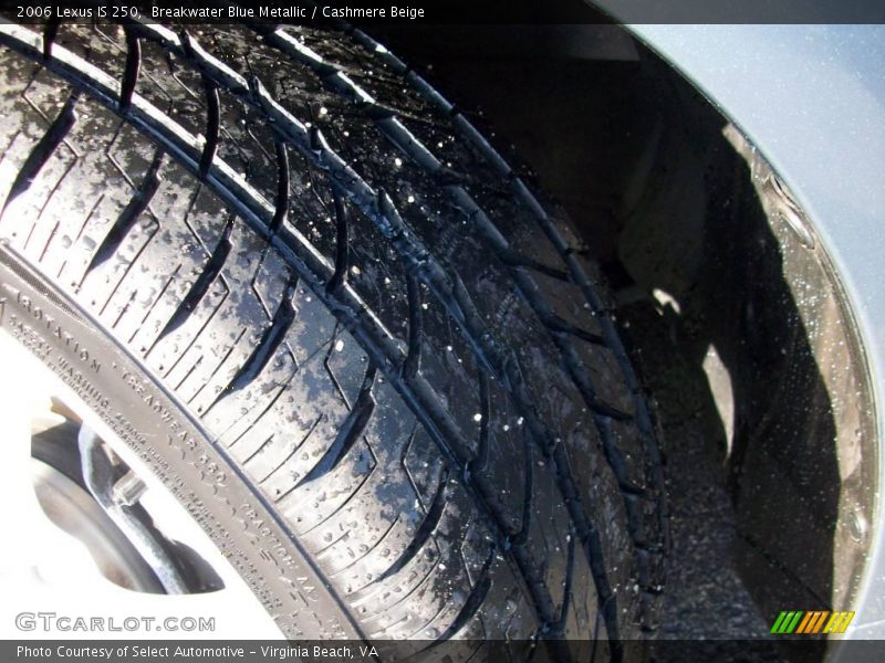 Breakwater Blue Metallic / Cashmere Beige 2006 Lexus IS 250