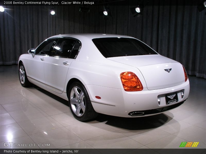 Glacier White / Beluga 2008 Bentley Continental Flying Spur