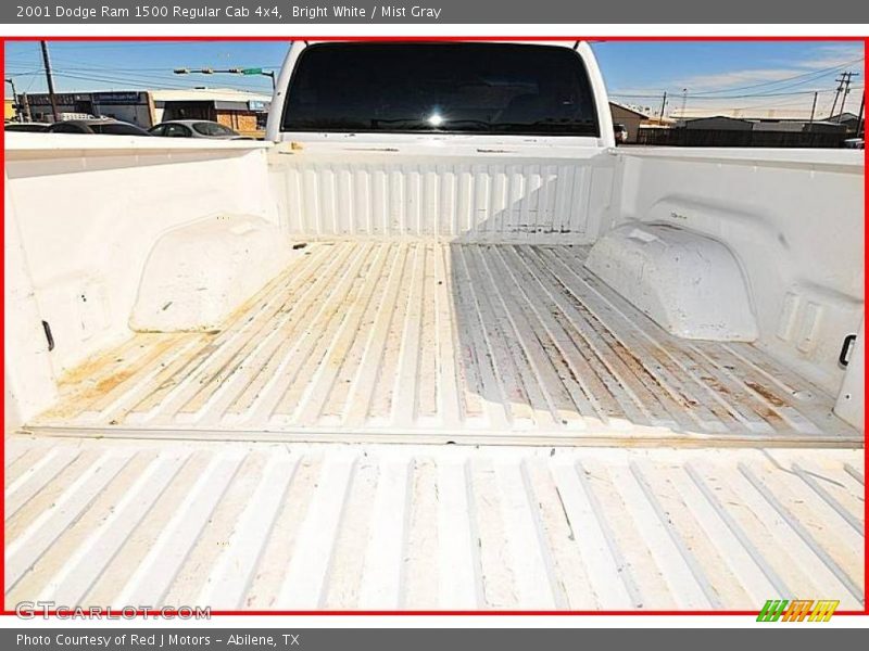 Bright White / Mist Gray 2001 Dodge Ram 1500 Regular Cab 4x4