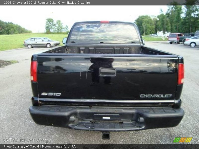 Onyx Black / Graphite 1998 Chevrolet S10 LS Regular Cab