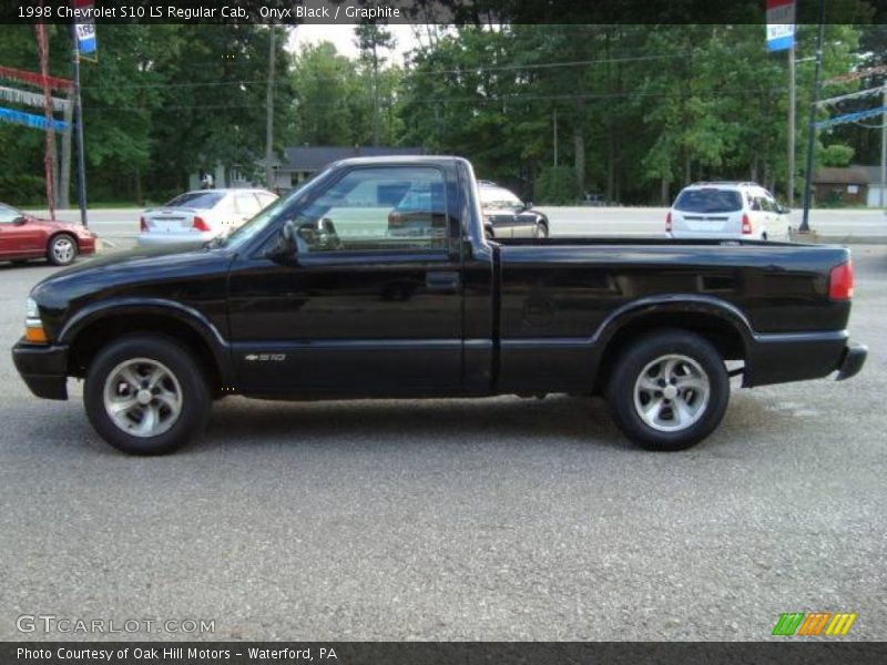 Onyx Black / Graphite 1998 Chevrolet S10 LS Regular Cab