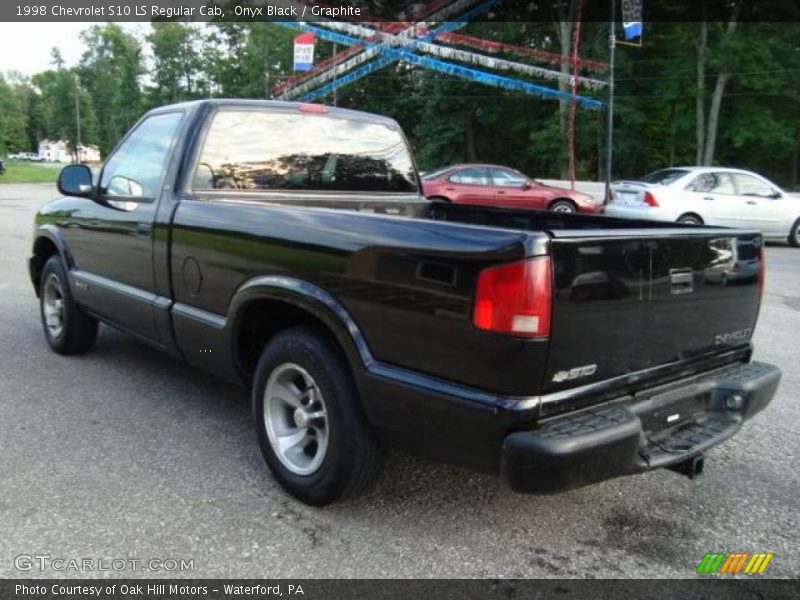 Onyx Black / Graphite 1998 Chevrolet S10 LS Regular Cab