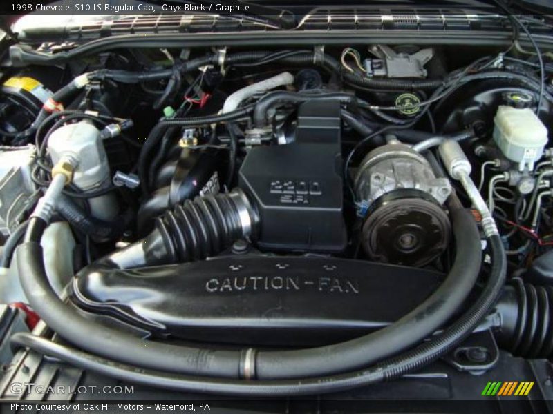 Onyx Black / Graphite 1998 Chevrolet S10 LS Regular Cab