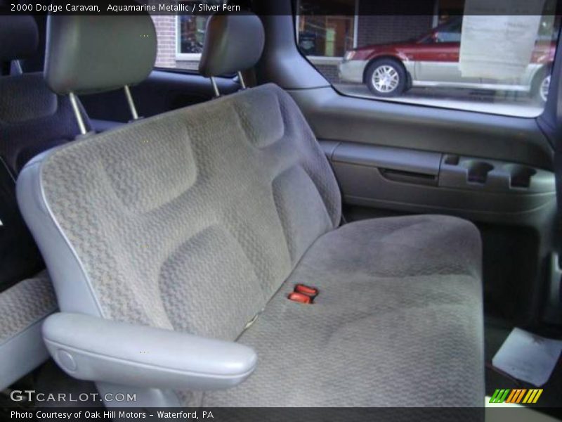 Aquamarine Metallic / Silver Fern 2000 Dodge Caravan