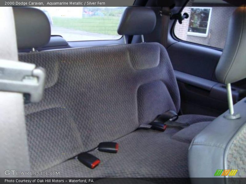 Aquamarine Metallic / Silver Fern 2000 Dodge Caravan