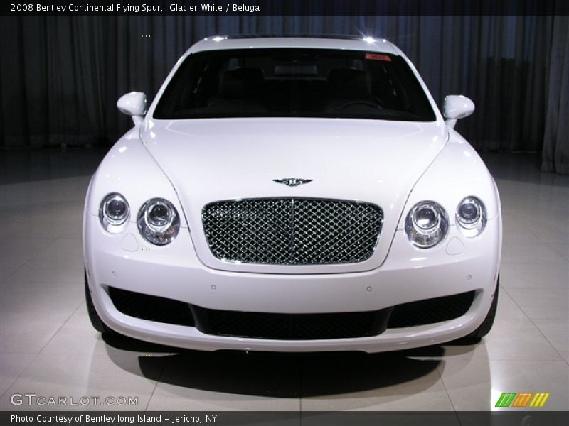 Glacier White / Beluga 2008 Bentley Continental Flying Spur