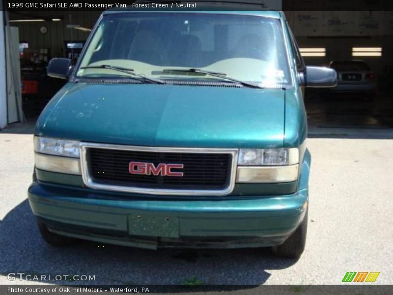 Forest Green / Neutral 1998 GMC Safari SLE AWD Passenger Van