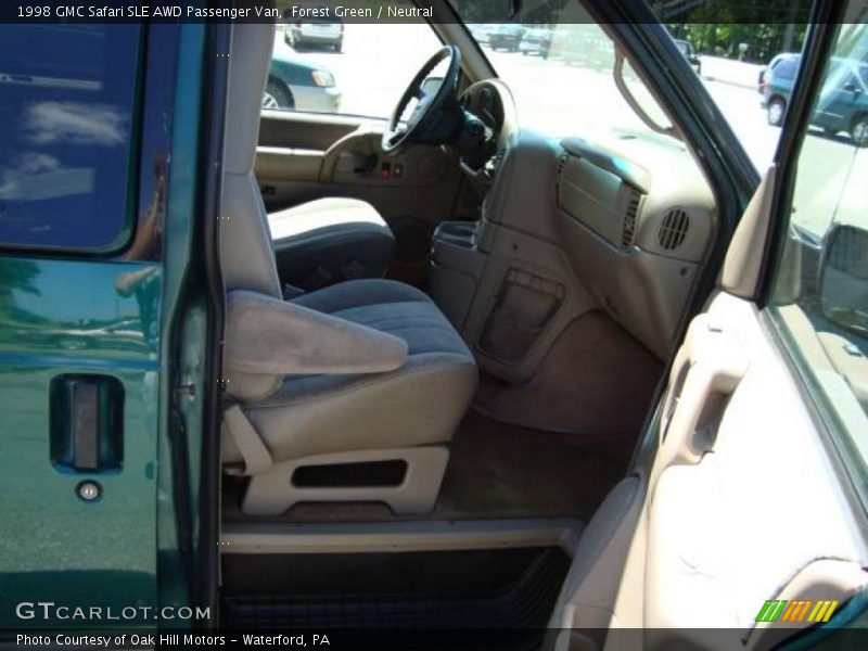 Forest Green / Neutral 1998 GMC Safari SLE AWD Passenger Van