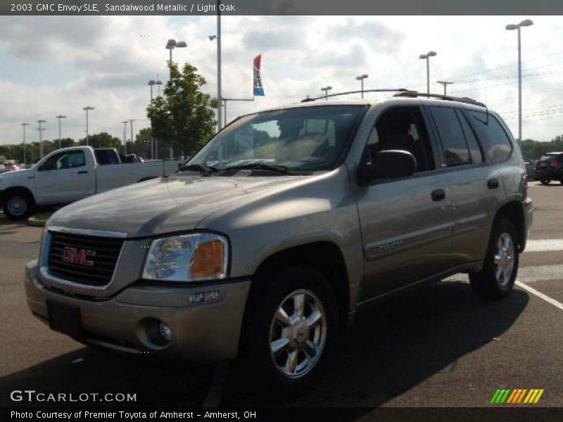 Sandalwood Metallic / Light Oak 2003 GMC Envoy SLE