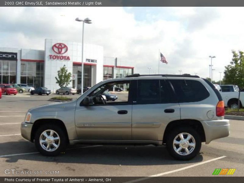 Sandalwood Metallic / Light Oak 2003 GMC Envoy SLE