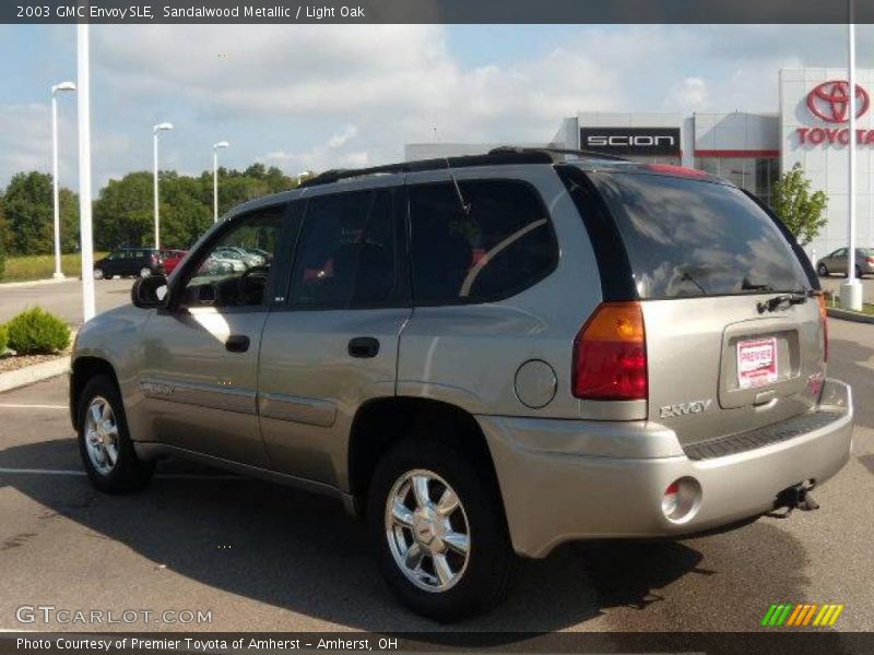 Sandalwood Metallic / Light Oak 2003 GMC Envoy SLE