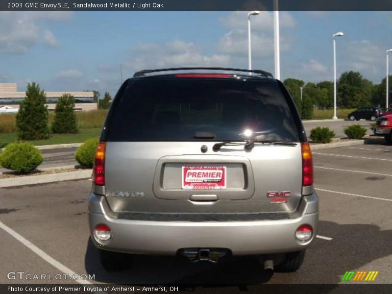 Sandalwood Metallic / Light Oak 2003 GMC Envoy SLE