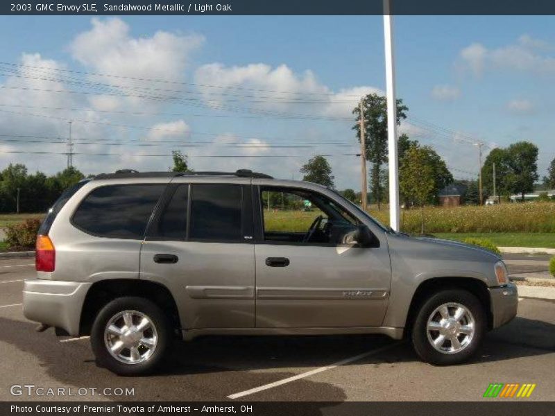 Sandalwood Metallic / Light Oak 2003 GMC Envoy SLE