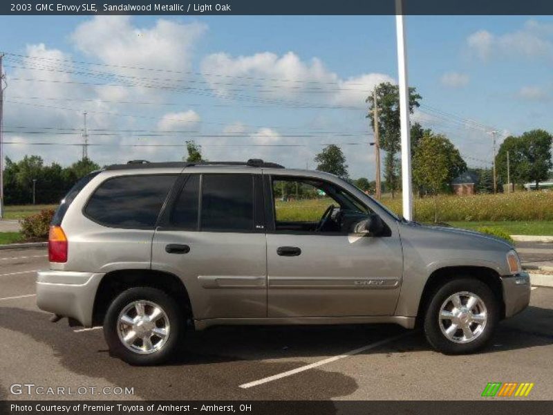 Sandalwood Metallic / Light Oak 2003 GMC Envoy SLE