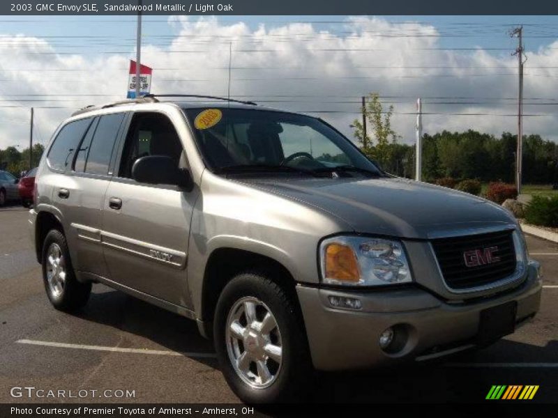 Sandalwood Metallic / Light Oak 2003 GMC Envoy SLE