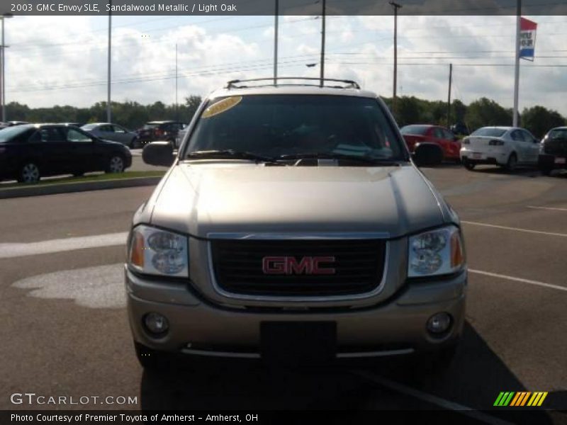 Sandalwood Metallic / Light Oak 2003 GMC Envoy SLE