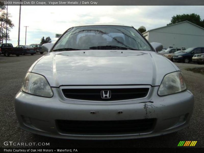 Vogue Silver Metallic / Dark Gray 1999 Honda Civic EX Coupe