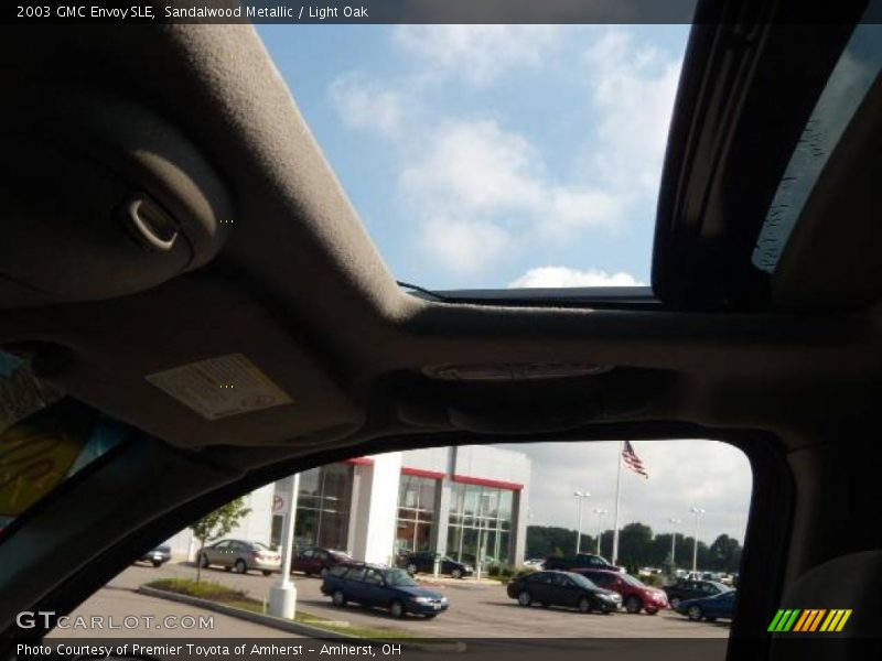 Sandalwood Metallic / Light Oak 2003 GMC Envoy SLE